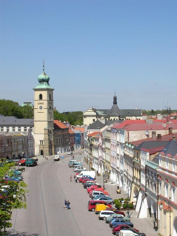 Hotel Zlata Hvezda Litomyšl Buitenkant foto